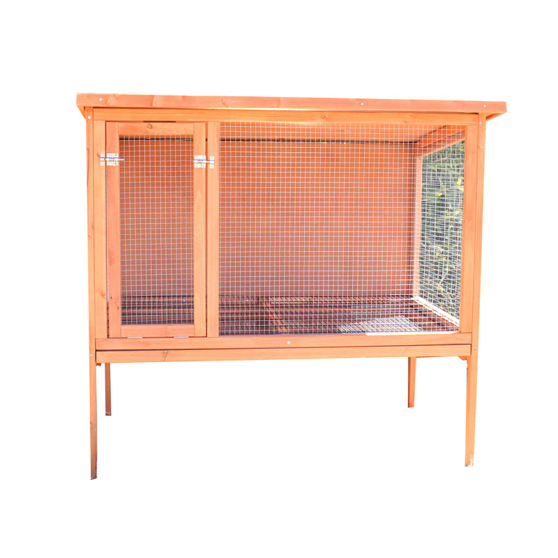 Tucker Murphy Pet™ Averhoff Weather Resistant Rabbit Hutch with Ramp